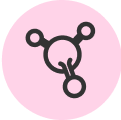 Frequent bone fracture icon